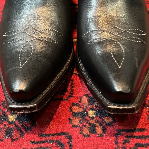 Ranch Road Sagebrush Black Boots - 6.5 - Picture 14 of 16